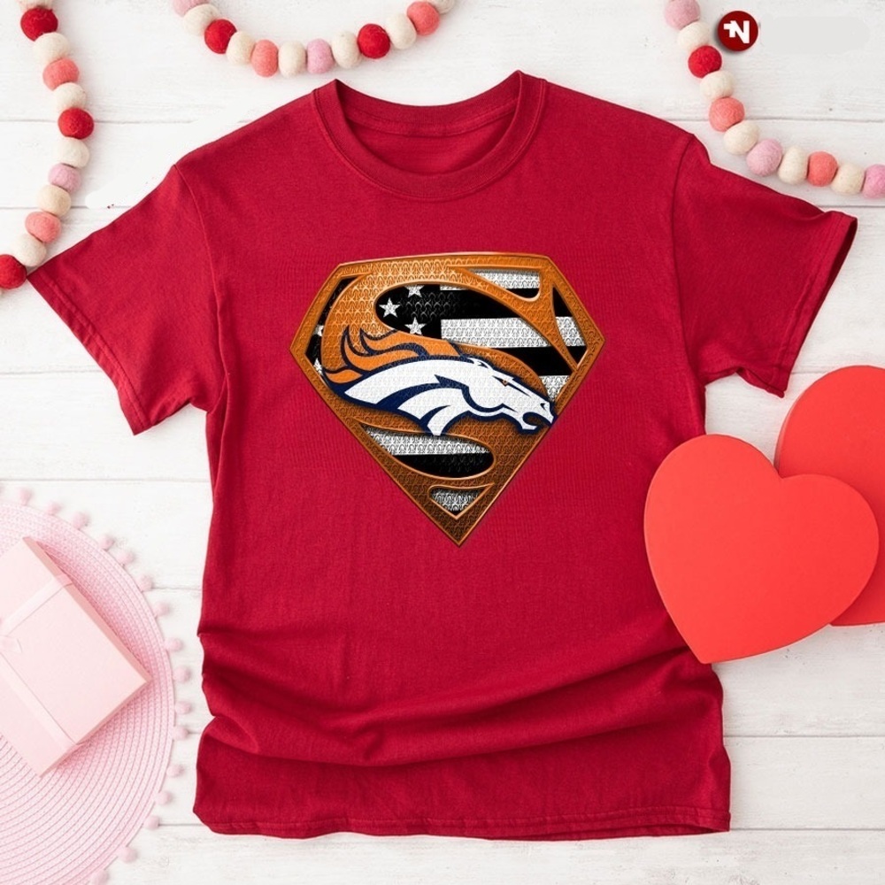 Denver Broncos Superman American Shirt